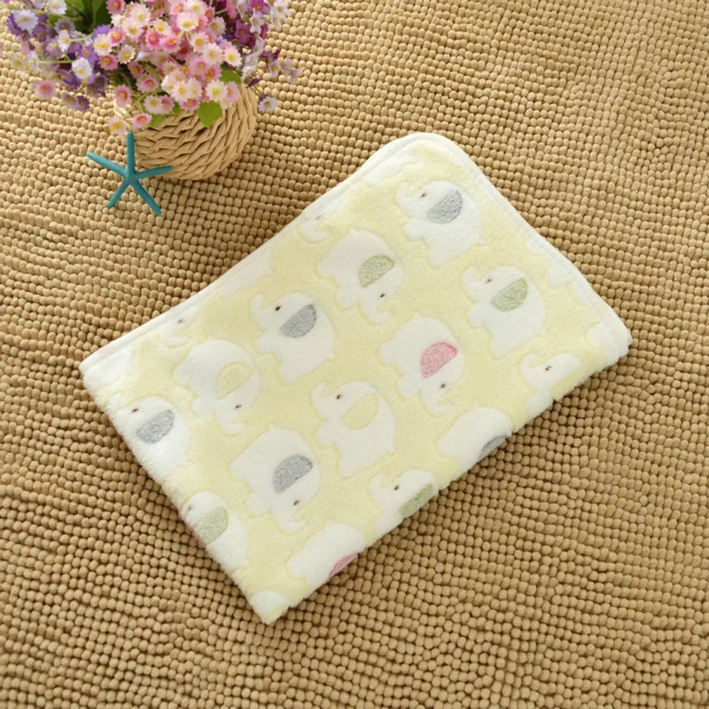 Soft Fluffy Sleeping Blanket for Dogs Comfortable Pet Blanket Cat Cover Warm Thin Fleece Puppy Bed Mat Sleep Sheet Pet Supplies