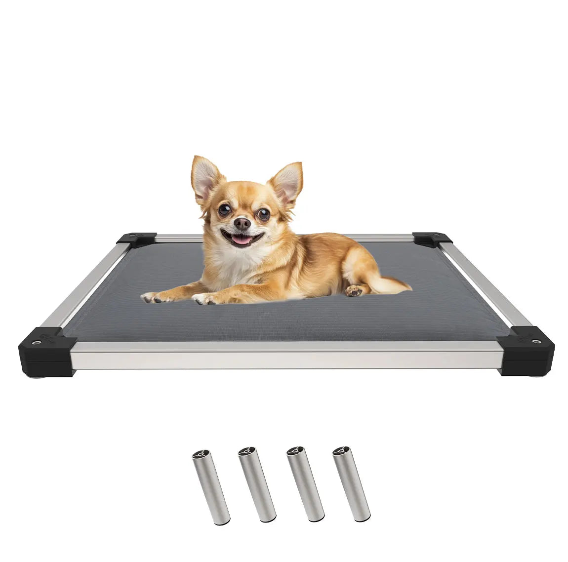 FXW Titanest Padded Dog Bed for Crate, Chew-Proof Elevated Cot for Indoor/Outdoor/Camping Use, Durable & Washable Pet Bed