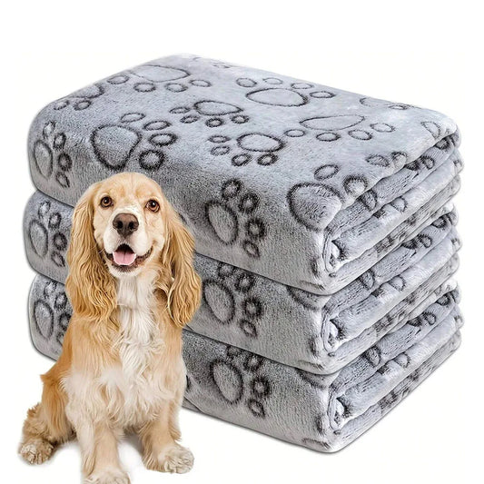 Soft Fluffy Sleeping Blanket for Dogs Comfortable Pet Blanket Cat Cover Warm Thin Fleece Puppy Bed Mat Sleep Sheet Pet Supplies