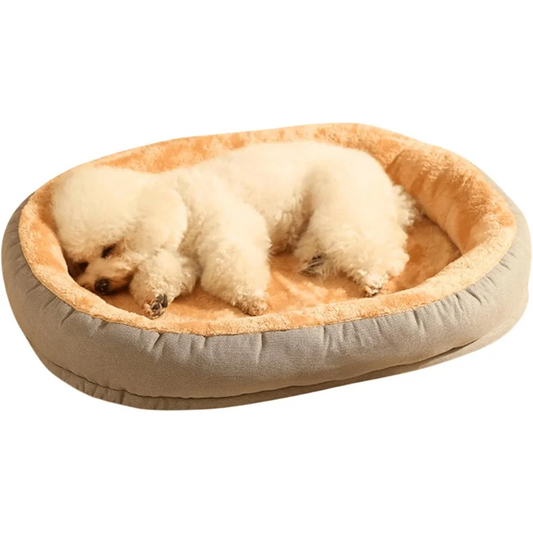 Pet Dog Cat Bed Mat, Non-Slip Detachable and Washable Pet Supplies, Warm Soft Comfortable Puppy Cushion Kennel Mat