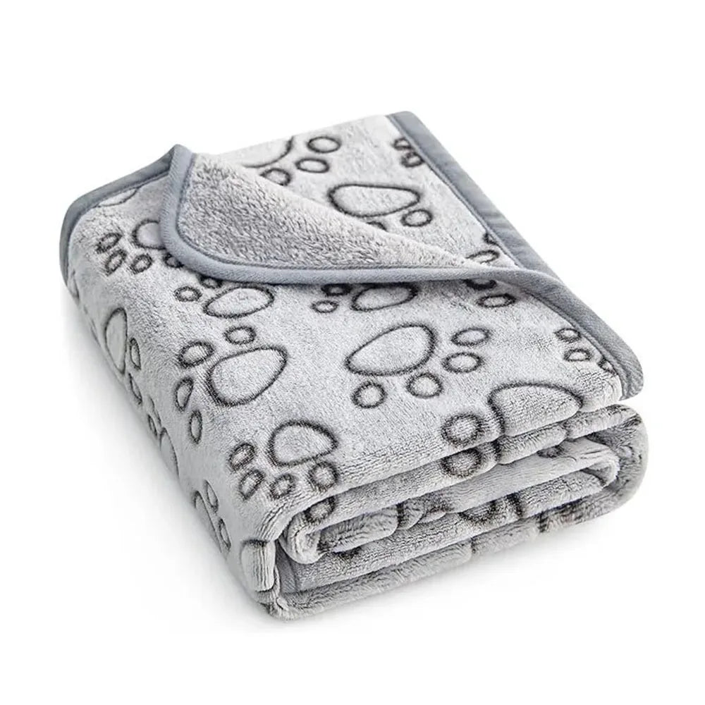 Soft Fluffy Sleeping Blanket for Dogs Comfortable Pet Blanket Cat Cover Warm Thin Fleece Puppy Bed Mat Sleep Sheet Pet Supplies