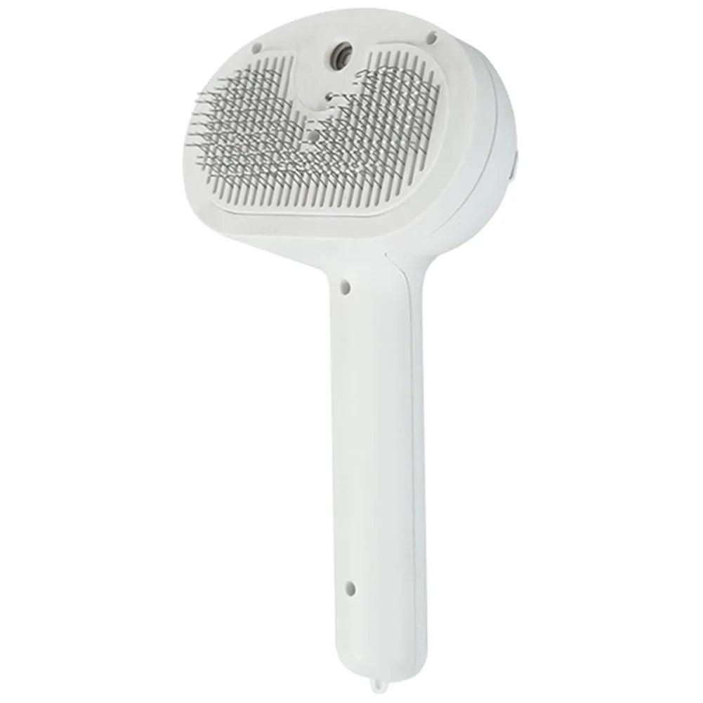 Cat Steam Brush Hair Remover Brush Multi-Function Cat Grooming Brush Floating Hair Brush Dematting Comb for Small & Large Pets