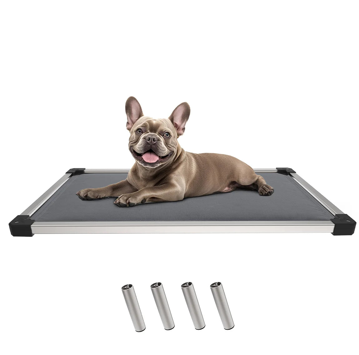 FXW Titanest Padded Dog Bed for Crate, Chew-Proof Elevated Cot for Indoor/Outdoor/Camping Use, Durable & Washable Pet Bed