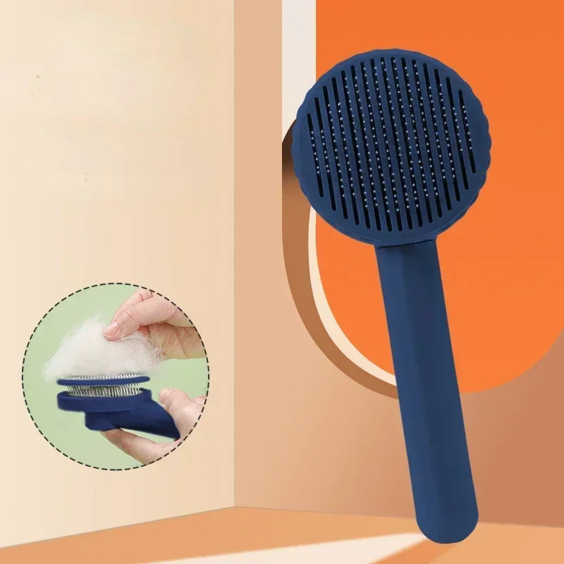 Cat Brush Pet Grooming Brush for Cats Remove Hairs Pet Cat Hair Remover Pets Hair Removal Comb Puppy Kitten Grooming Accessories