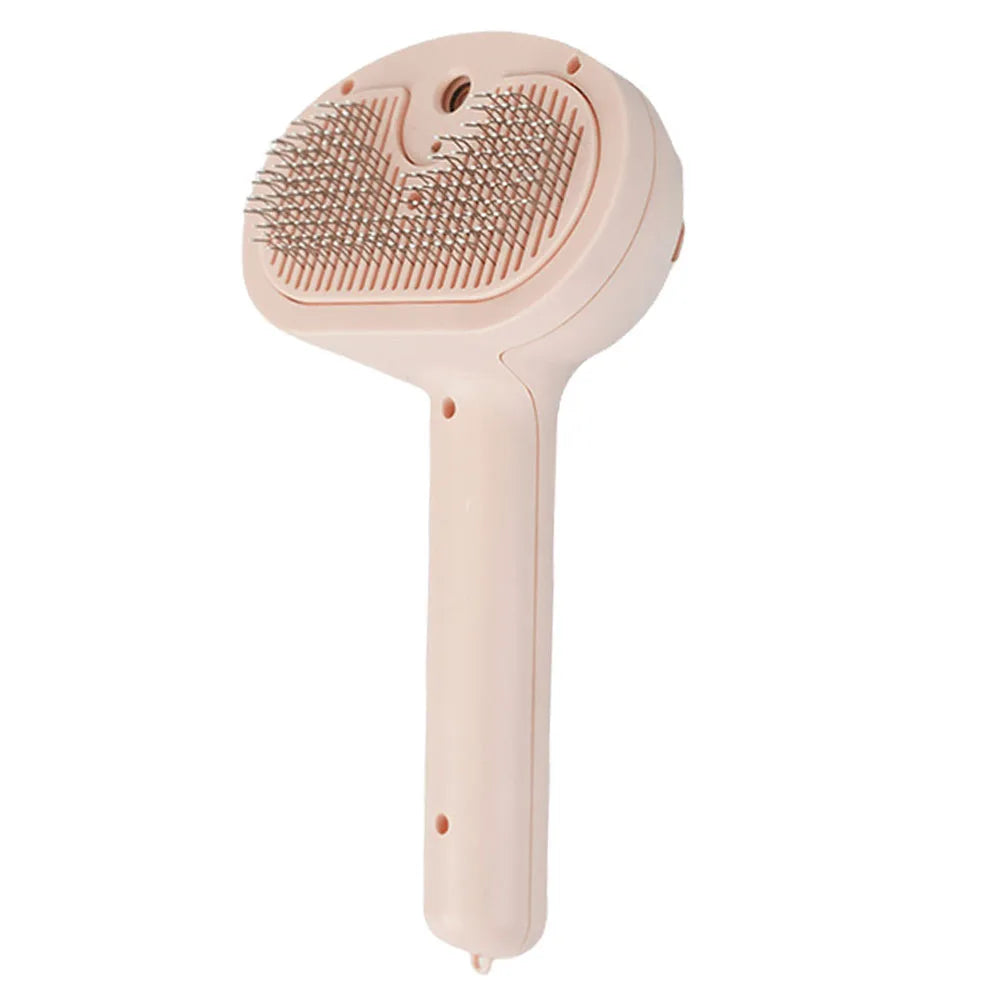Cat Steam Brush Hair Remover Brush Multi-Function Cat Grooming Brush Floating Hair Brush Dematting Comb for Small & Large Pets