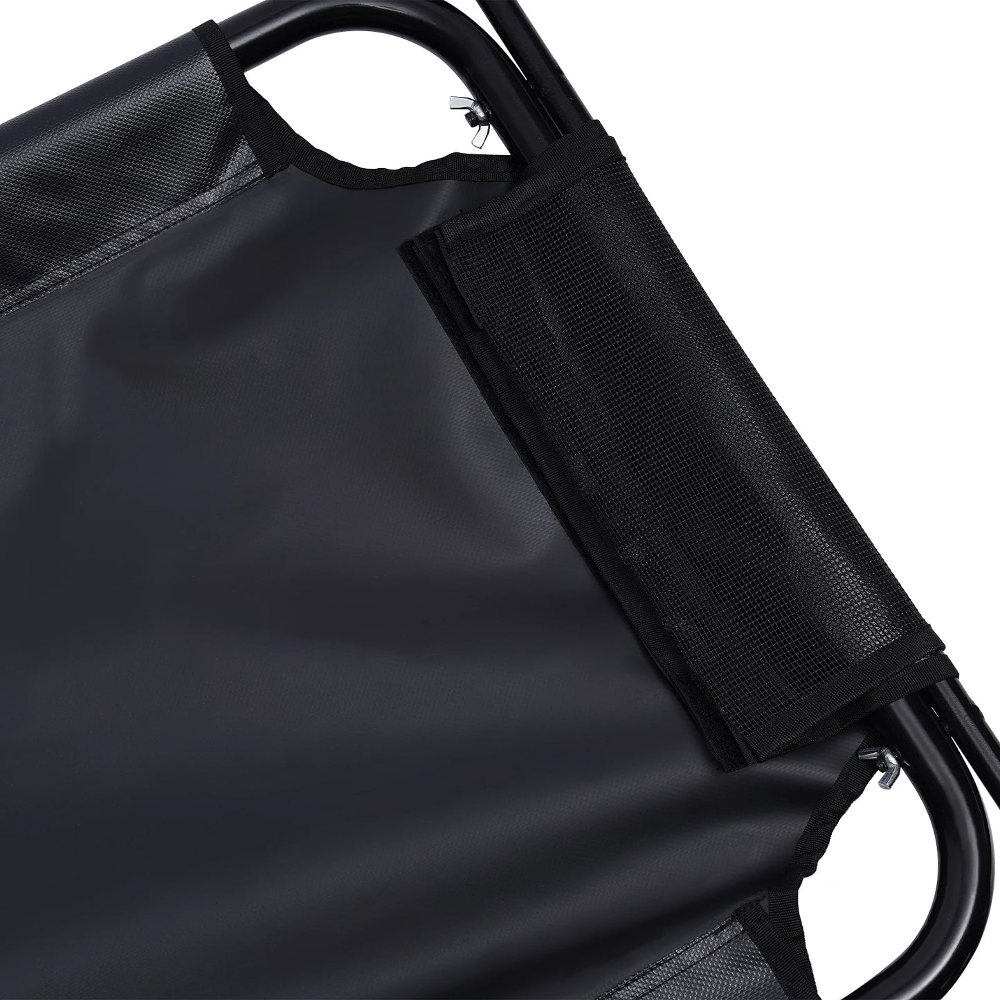 Adjustable Shoulder Strap Pet Stretcher Trolley Foldable Veterinary Transport Easy Installation Waterproof Max Load 110LBS